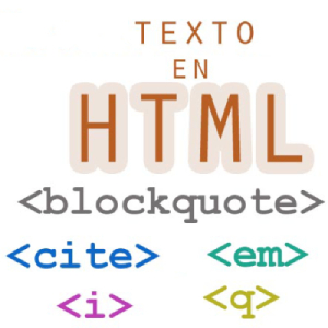 Texto en HTML